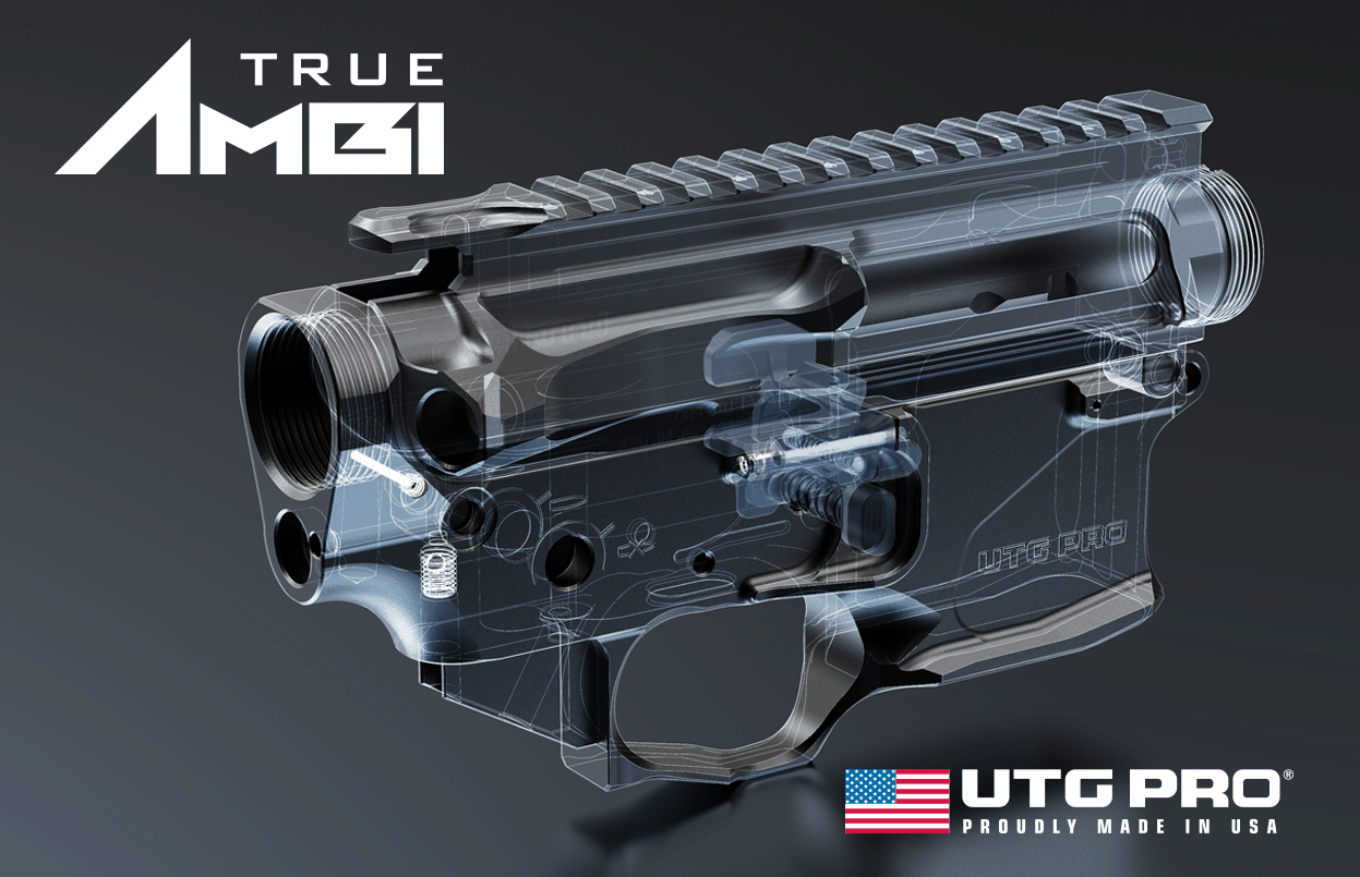 UTG PRO® AR15 Ambi Billet Receiver Set - Image 3